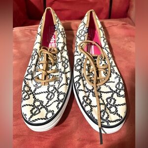 Keds Blue And White Rope Pattern Shoes